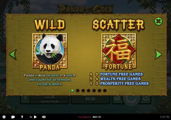 All Online Pokies image of Panda's Gold