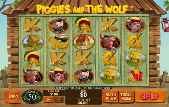Piggies and the Wolf screenshot