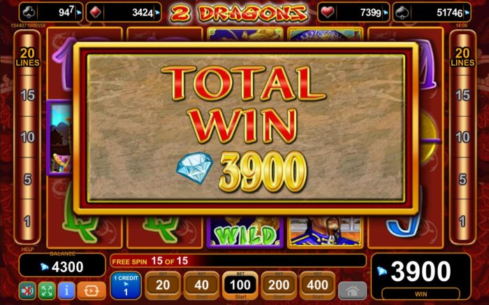 All Online Pokies image of 2 Dragons