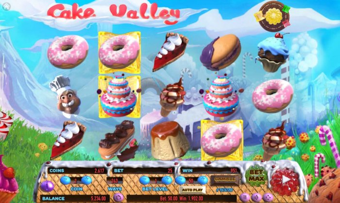 Cake Valley by All Online Pokies