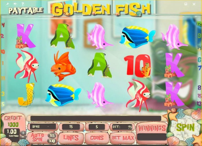 Golden Fish by All Online Pokies