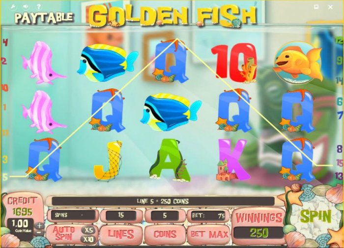 Golden Fish by All Online Pokies