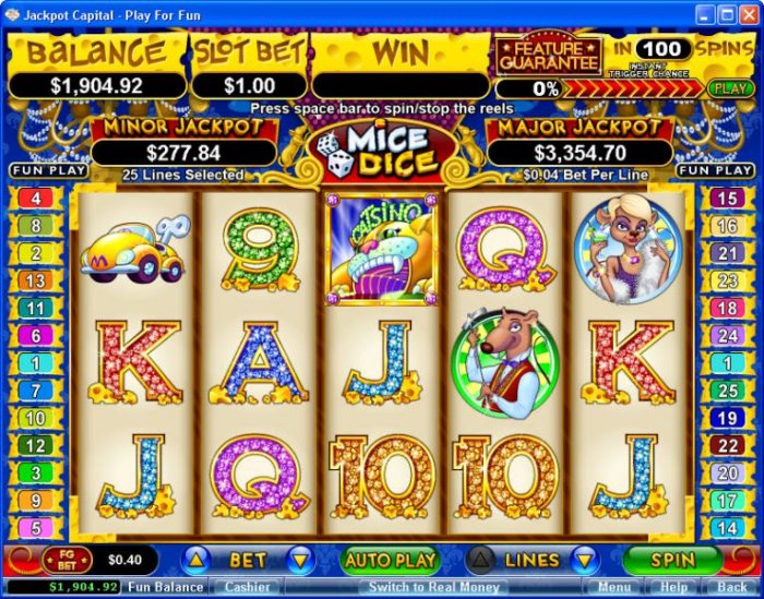 Mice Dice by All Online Pokies