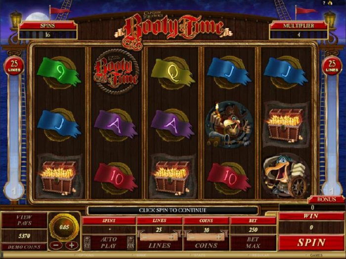 All Online Pokies - Free Spins Feature Game Board. We have 16 free spins with a x4 multiplier