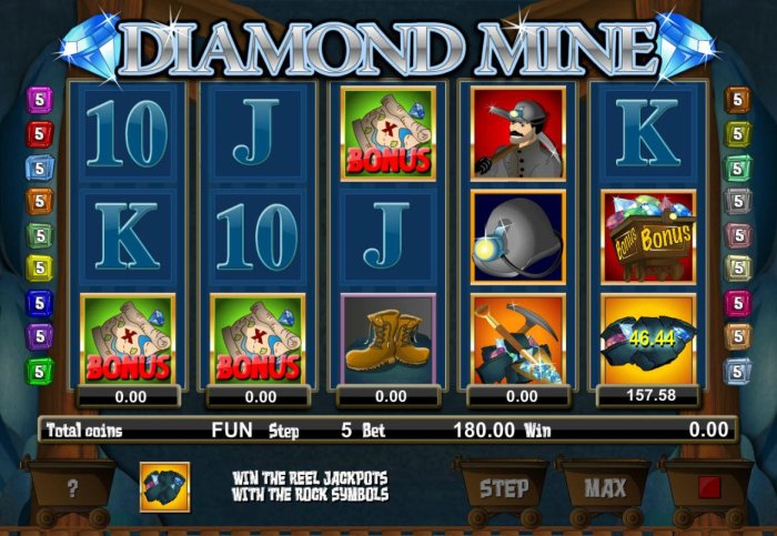 Diamond Mine by All Online Pokies