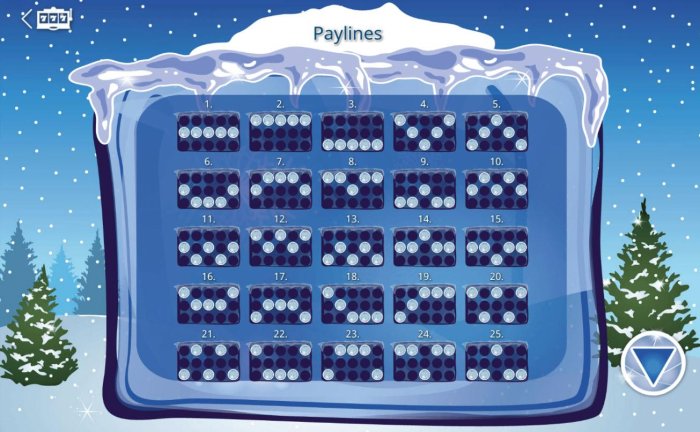 All Online Pokies - Paylines 1-25