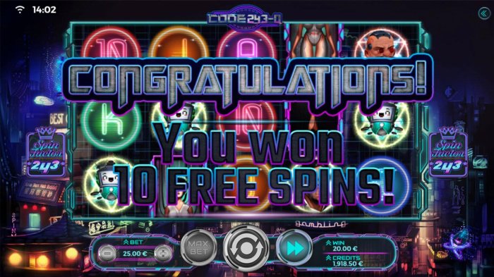 10 Free Spins Awarded by All Online Pokies