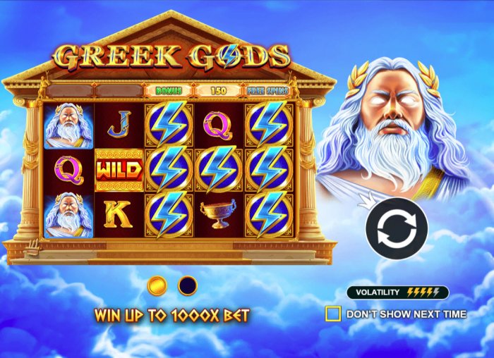 Greek Gods by All Online Pokies