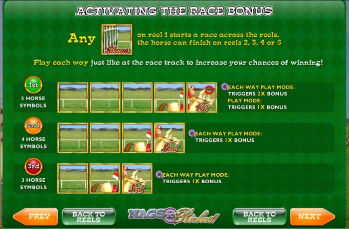 Nags to Riches by All Online Pokies