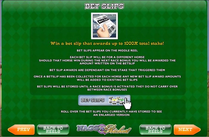 All Online Pokies - win a bet slip that awards up to 1000x total stake.