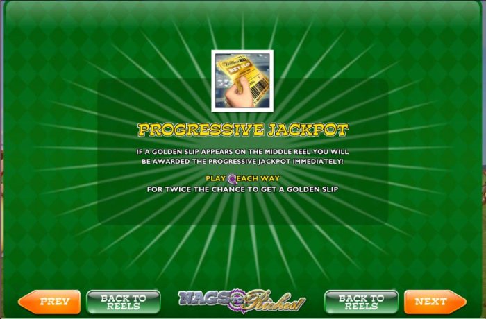 prgressive jackpot, if a golden slp appears on the middle reel you will be awarded the progressive jackpot immediately by All Online Pokies