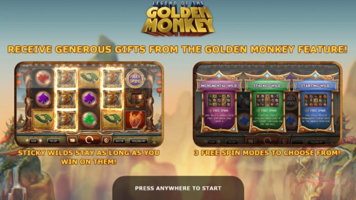 All Online Pokies - Game features include: Sticky wilds stay as long as you win on them! 3 Free Spins modes to choose from.
