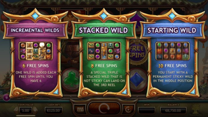 There are 3 free games to choose from. by All Online Pokies