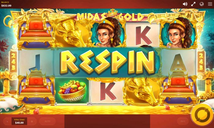 Respin activated by All Online Pokies