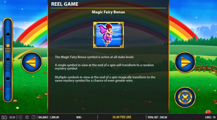 Magic Fairy Bonus by All Online Pokies