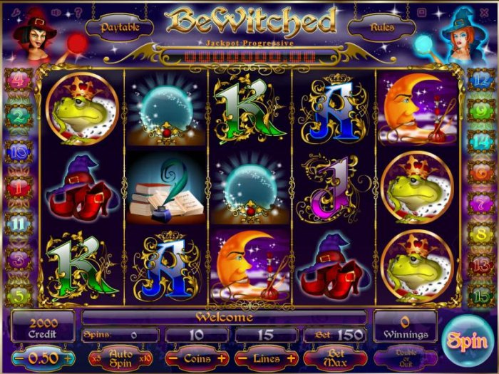 All Online Pokies image of Bewitched