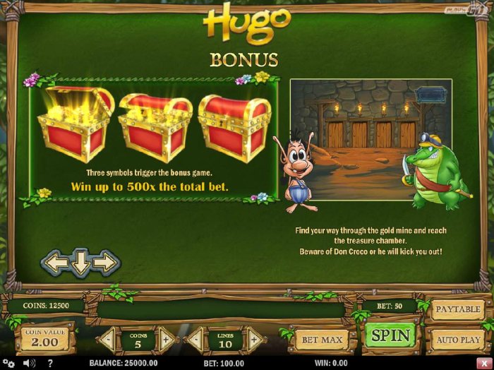 Hugo screenshot