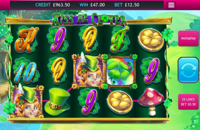 Kiss Me Clover by All Online Pokies