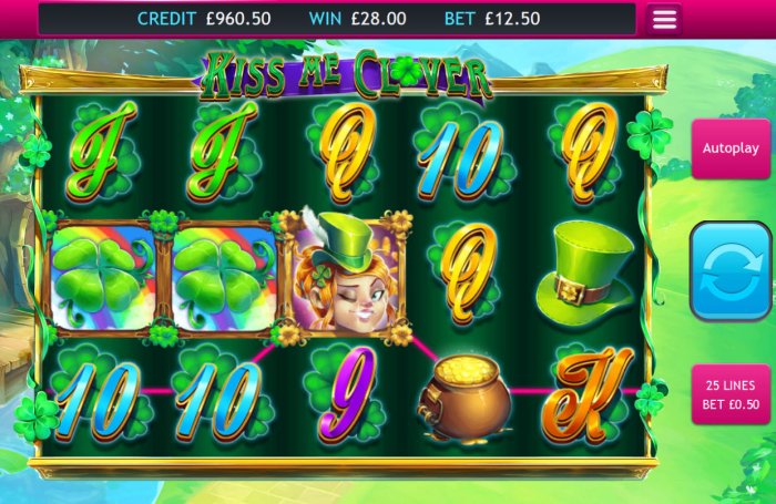 All Online Pokies image of Kiss Me Clover