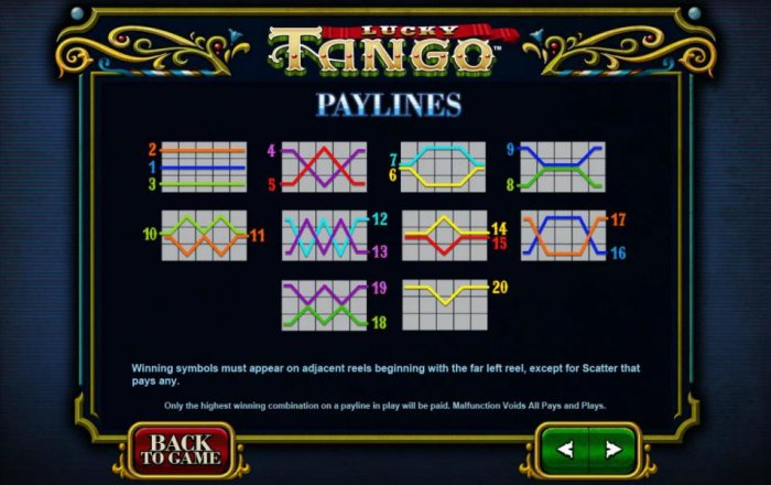 Lucky Tango by All Online Pokies