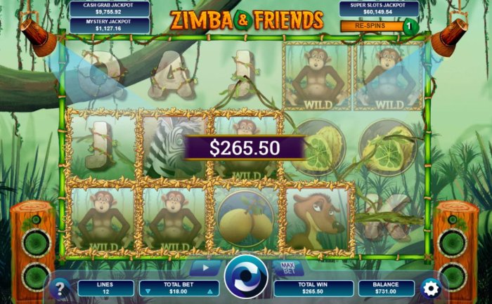 Zimba & Friends by All Online Pokies
