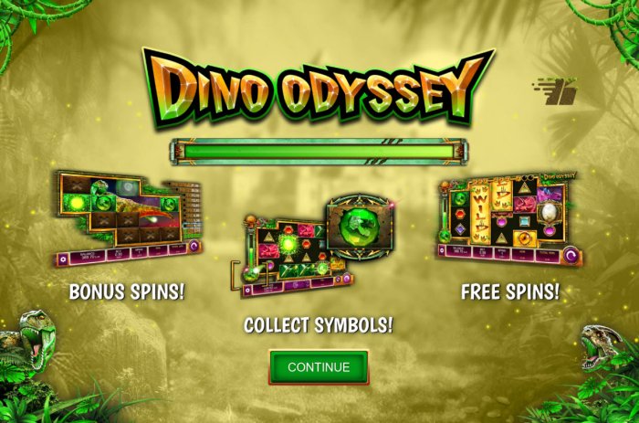 All Online Pokies image of Dino Odyssey