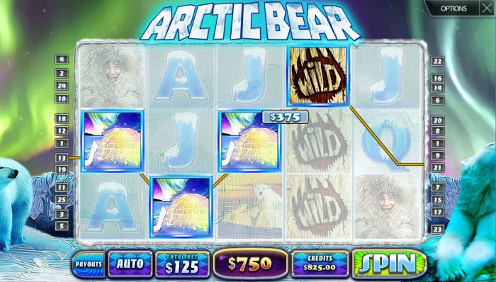 A winning four of a kind by All Online Pokies