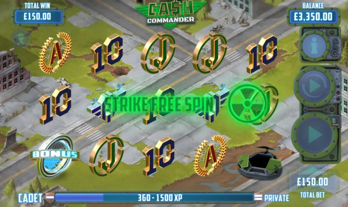 Strike Free Spin activated - All Online Pokies