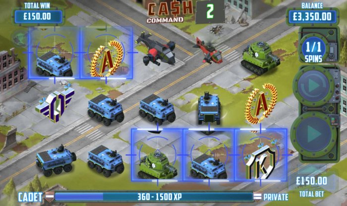 Winning vehicle symbols will target non-vehicle symbols and trigger a respin of those symbols - All Online Pokies