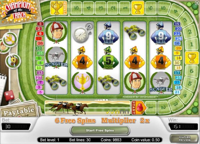 the more scatter symbols the quicker you will achieve rewards - All Online Pokies