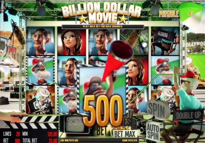 All Online Pokies image of Billion Dollar Movie