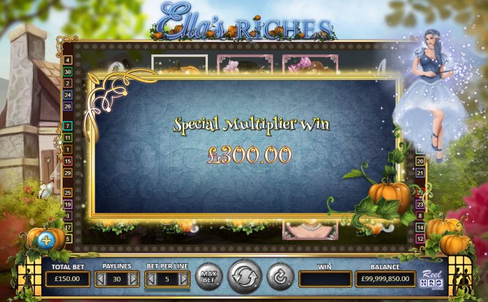 Feature pays 300 credits by All Online Pokies