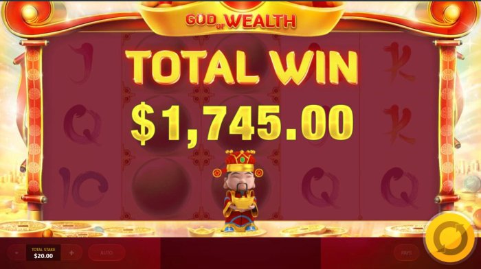 All Online Pokies image of God of Wealth
