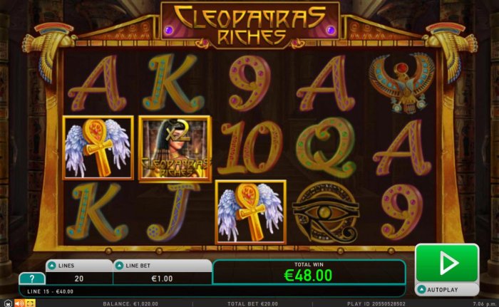 Cleopatra's Riches screenshot