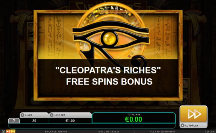Cleopatra's Riches screenshot