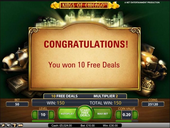 All Online Pokies image of Kings of Chicago