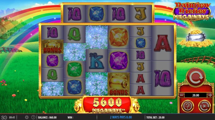 Rainbow Riches Megaways by All Online Pokies