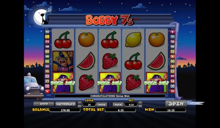 All Online Pokies image of Bobby 7s