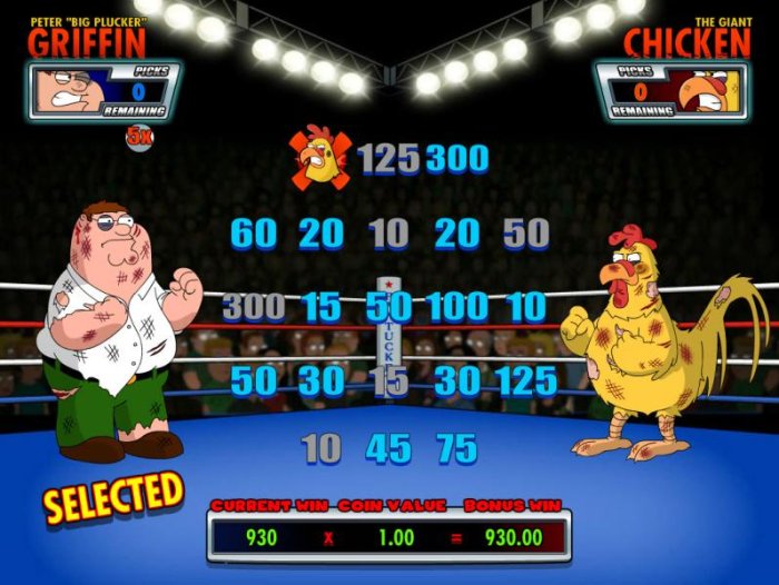 After three rounds all of the selection are made for both opponents. - All Online Pokies