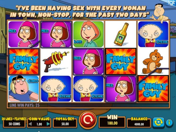 Family Guy screenshot