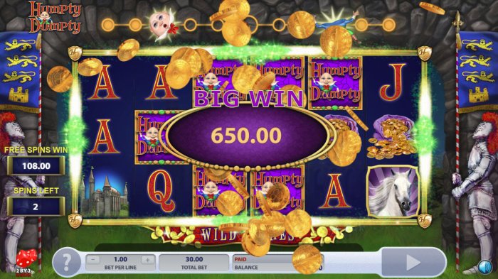 Humpty Dumpty Wild Riches by All Online Pokies