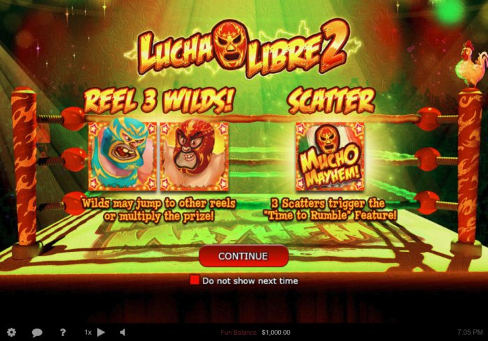All Online Pokies image of Lucha Libre 2