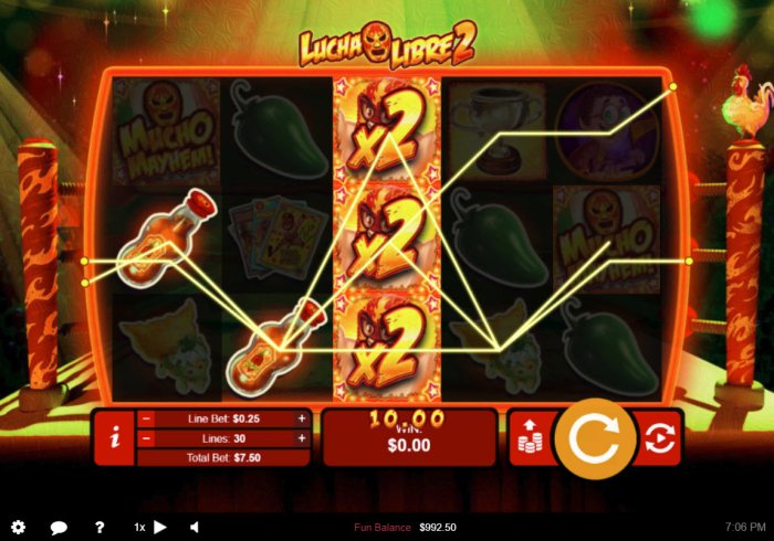 Lucha Libre 2 by All Online Pokies