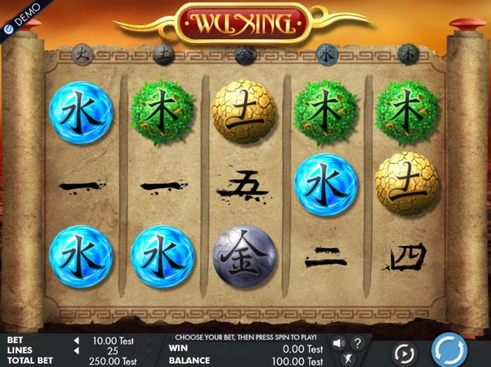 Wu Xing by All Online Pokies