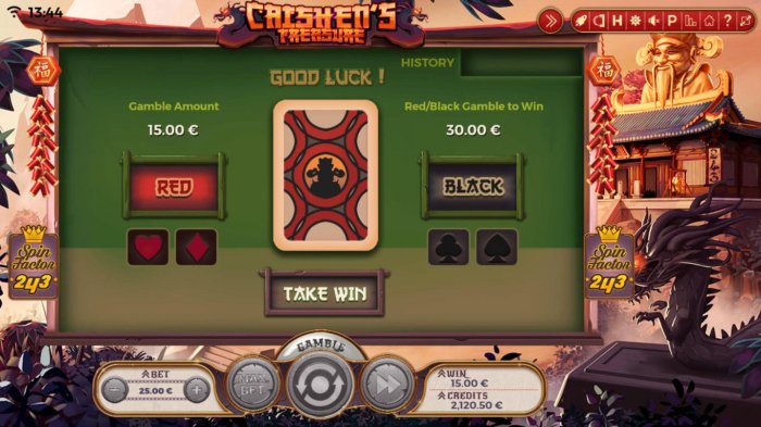 Gamble Feature Game Board - All Online Pokies