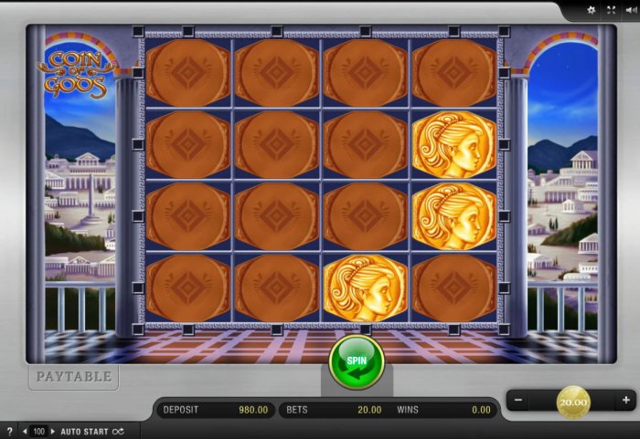 All Online Pokies image of Coin of Gods