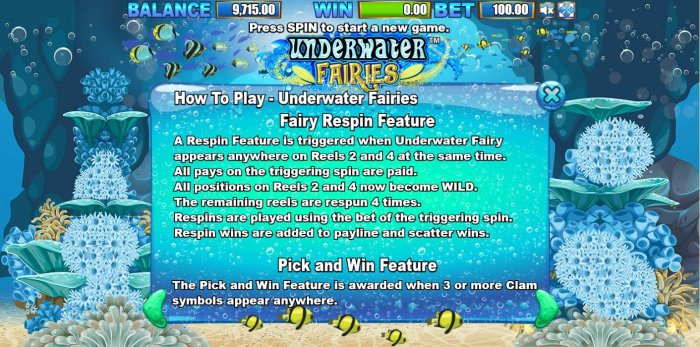 Underwater Fairies screenshot