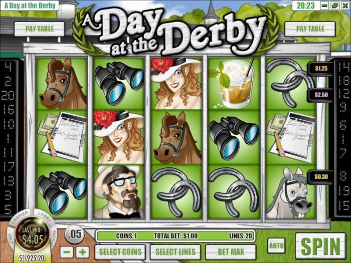 A Day at the Derby by All Online Pokies