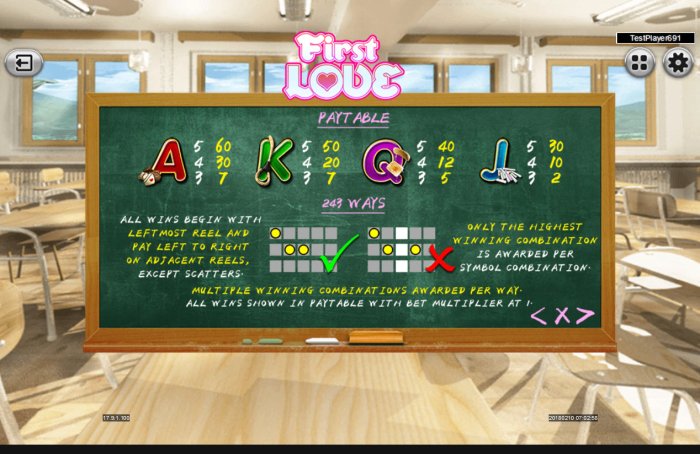 First Love by All Online Pokies
