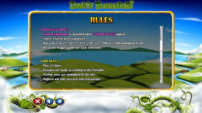 Jack's Beanstalk screenshot